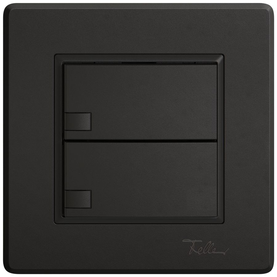 UP-Universaltaster EDIZIO.liv UNI SNAPFIX® o.LED 2× 1-Tbed.sz