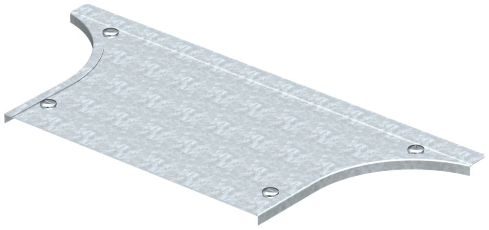 Couvercle pour raccord T adossable 400mm zingué