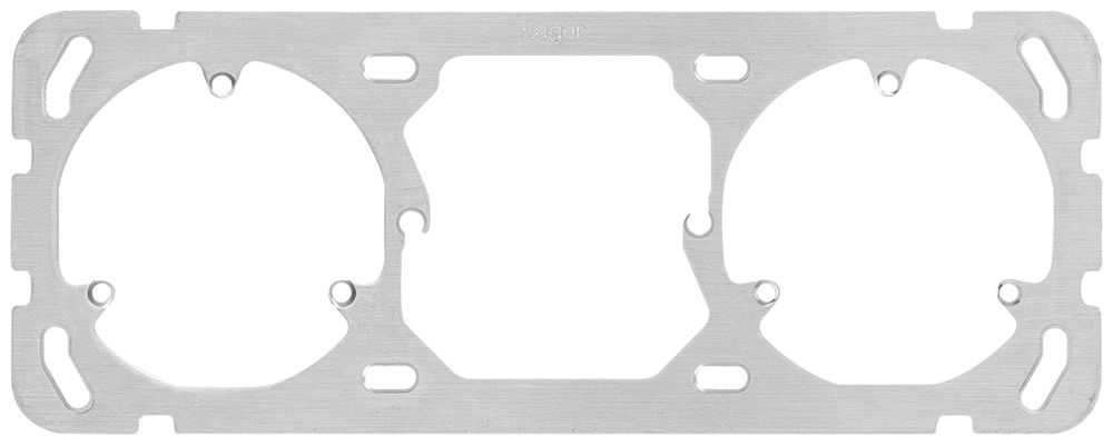 UP-Befestigungsplatte I-I-I 2×3
