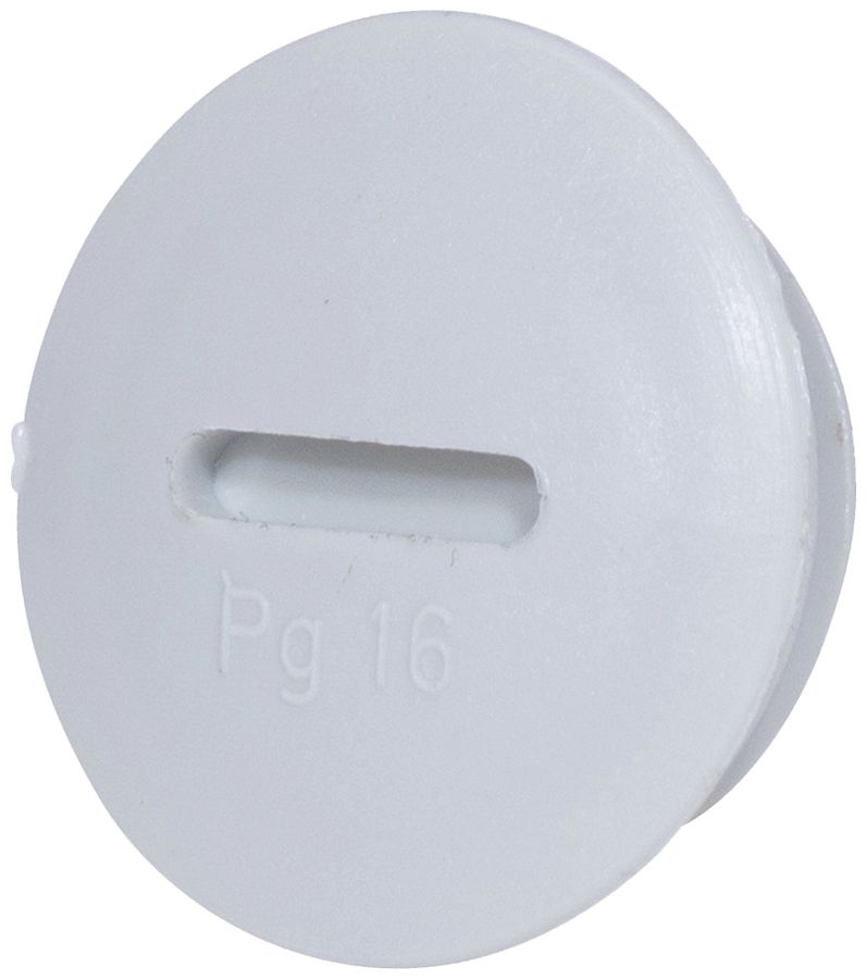 Verschlussstopfen GFK PG16 grau