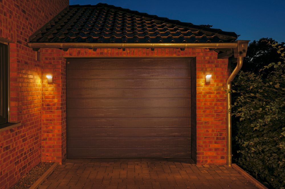 LED-Wandleuchte SLV ORDI, 9W 740lm 3000K IP44 anthrazit