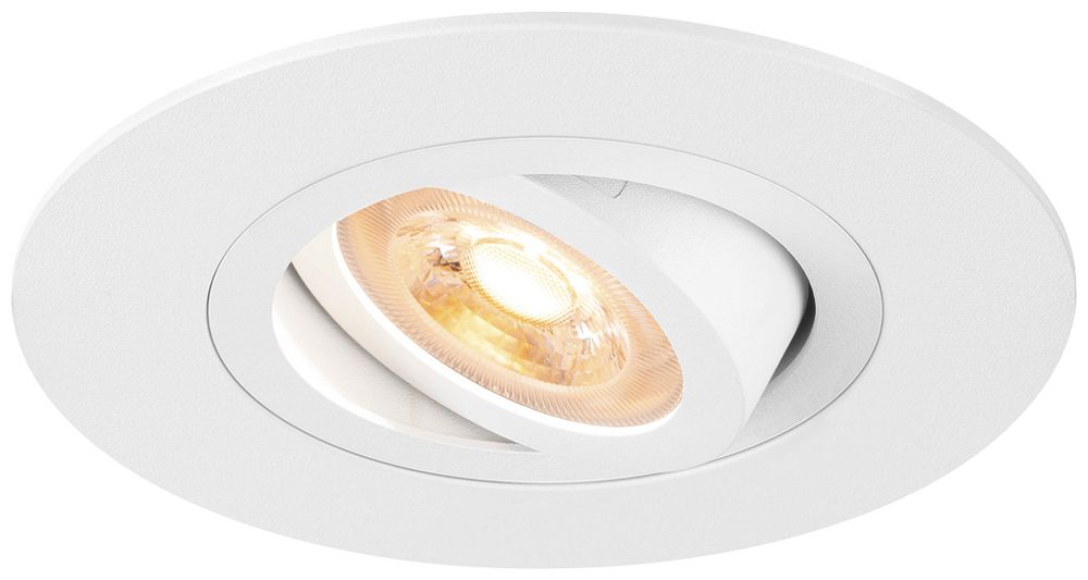 Downlight LED SLV NEW TRIA 75 XL GU10 1×10W Ø110mm blanc