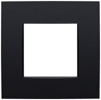 Abdeckrahmen Niko Intense 83×83mm matt schwarz