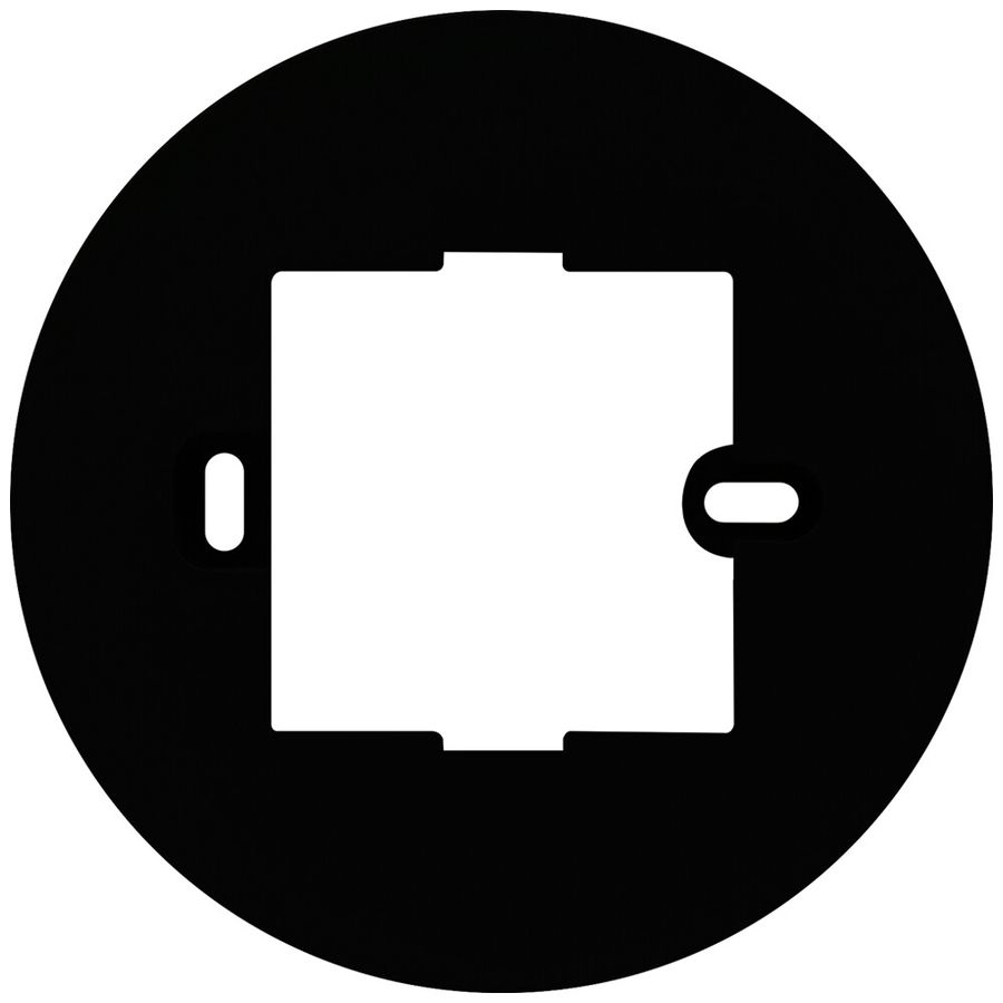 AP-Rahmen MDT SCN-KP360R306.01 für SCN-KP360K306.03 Ø100×14mm schwarz matt