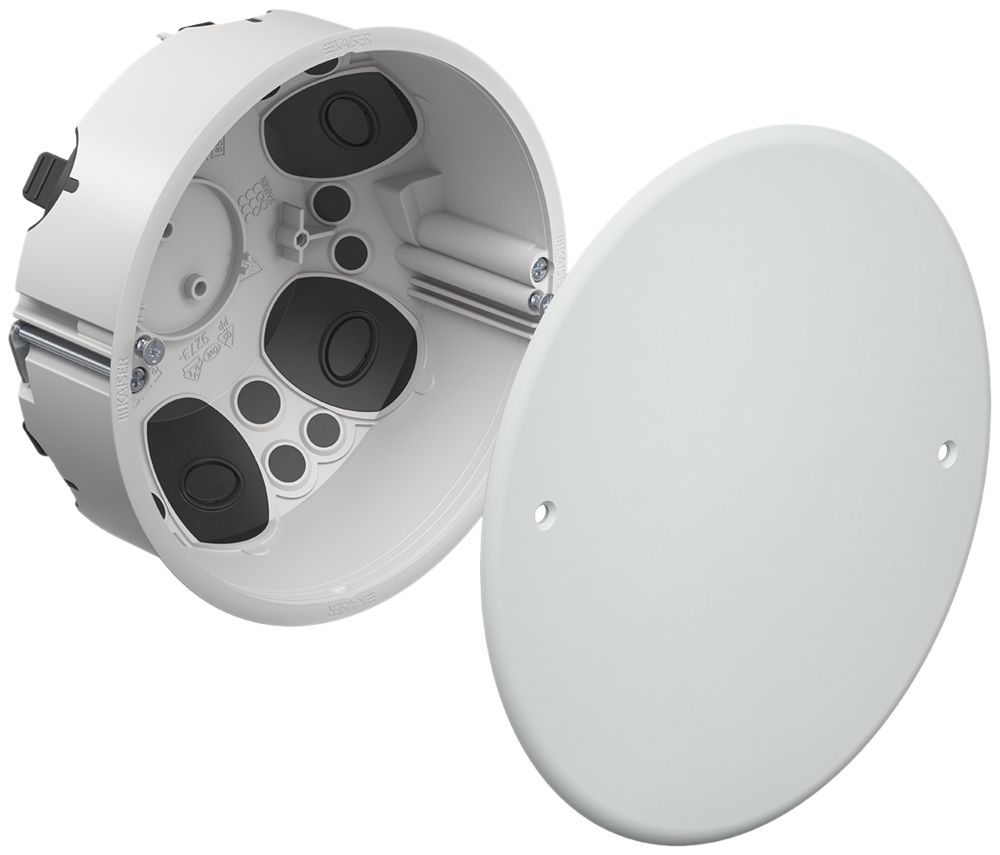 Verbindungsdose O-range ECON Ø120mm, mit Montagedeckel