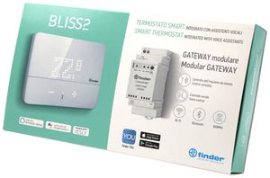 Kit thermostat d'ambiance Finder smart BLISS2 1C.B1+Gateway YESLY 2.GEN 1Y.GW