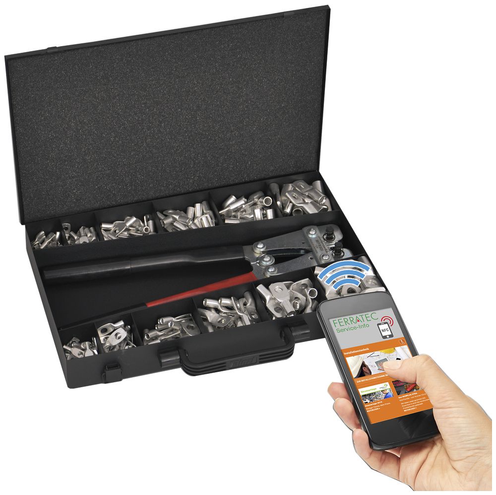 Cassetta assortimento Intercable MPR50SETNFC, 400×250×50mm