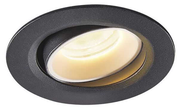 EB-LED-Downlight SLV NUMINOS MOVE XS, 7W 200mA 670lm 2700K 20° sz/ws