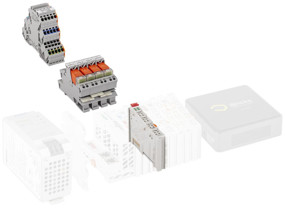 Kit d'extension API WAGO "circuits de chauffage", sortie p. servomoteur 4c, 230V