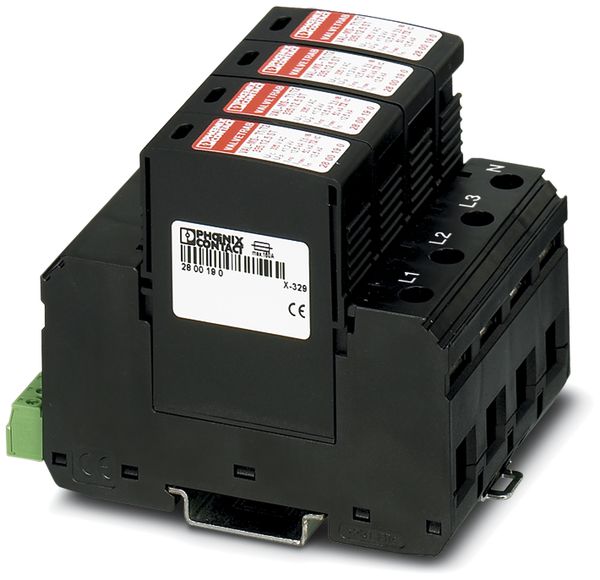 Blitzstromableiter Phoenix Contact 3L/N/PE Typ 1+2 mit Fernmeldekontakt