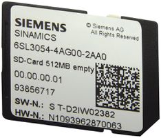 Licenza di software Siemens SINAMICS G120 V4.7 SP3 HF2, scheda SD 512MB
