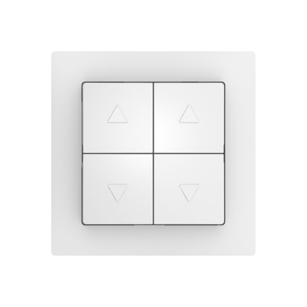 Interrupteur pour stores ENC SIDUS E blanc brillant 2 canaux