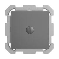 UP-Blindabdeckung EDIZIOdue dunkelgrau