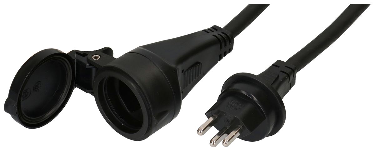 Câble de rallonge MH EXTEND gomme 16A 230V 3×2.5mm²type 23/type 23 Ø13mm 20m no