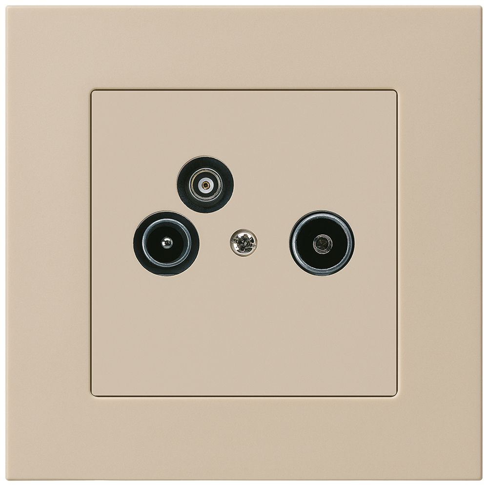 UP-Antennendose R/TV-Daten kallysto.pro 2GHz 4dB beige