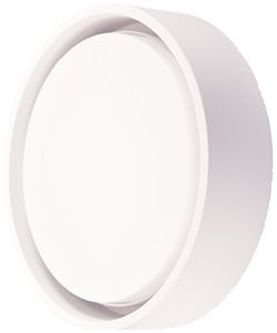 LED-Decken-/Wandleuchte SG Frame Round 7W 670lm 840 IP66 DIM Ø270mm weiss