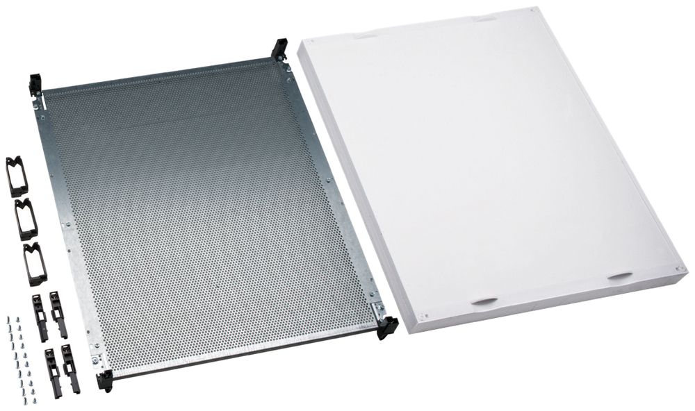 Kit Hager univers N 600×500mm p.télécommunication VDI plaque de montage perforée