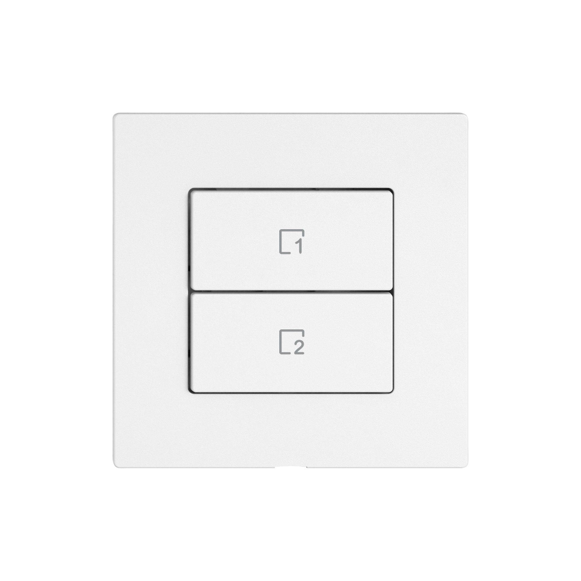 Comando per pulsante scene EDIZIO.liv Wiser SNAPFIX® 2 scene verticale 2T bi