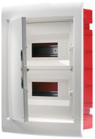 UP-Kleinverteiler Gewiss 40 CDI 2-reihig 12TE Tür IP40 330×420×101mm