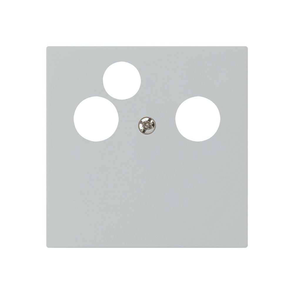 Plaque frontale kallysto pour R&M HWS gris clair 3×coax données