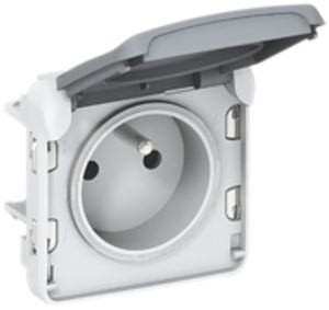 Presa PLEXO Schuko bianco