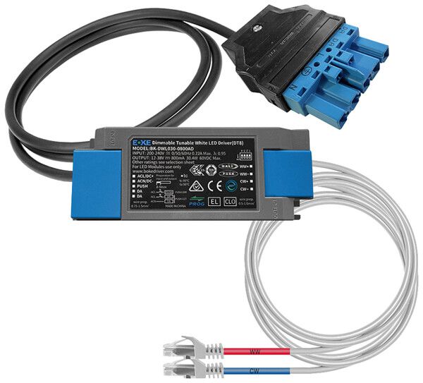 Convertitore LED ESYLUX DRIVER SET 30W 700mA RJ45 WAGO WINSTA DALI-2 DT8