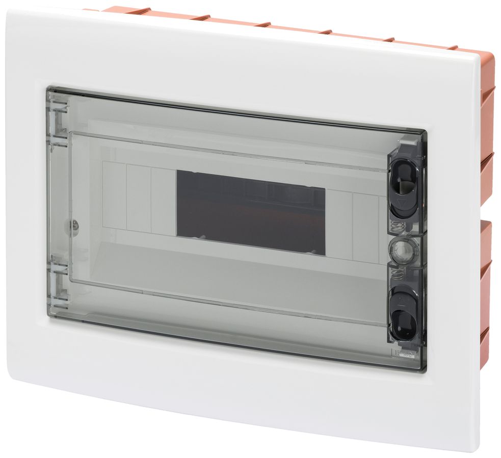 Coffret de distribution ENC Gewiss 40 CDI 1 rangée 12UM porte IP40 330×270×101mm