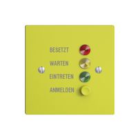 Türstation für Rufleuchte lemon deutsch, EDIZIOdue