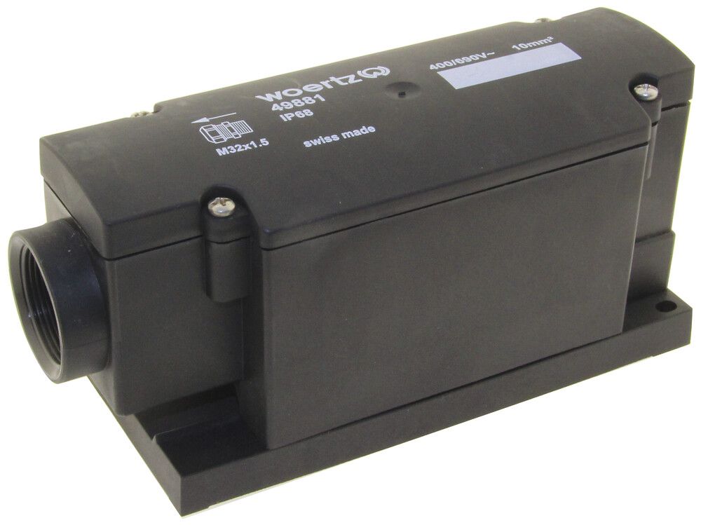 Scatola di raccordo Woertz per cavo piatto Power IP 5×10mm² 5P IP68