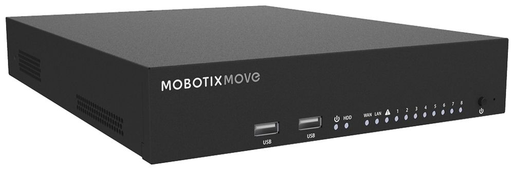 Videorekorder MOBOTIX MOVE Mx-S-NVR1B-8-POE 2×3.5" SATA3 12-Ch ONVIF-S