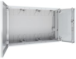Wandgehäuse SE Prisma XS 800×500×210mm IP43 SKII m.Türe 3 Felder 3 Reihen