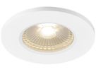 EB-LED-Deckenleuchte KAMUELA ECO, 6.5W 3000K dimmbar 38° IP65 weiss