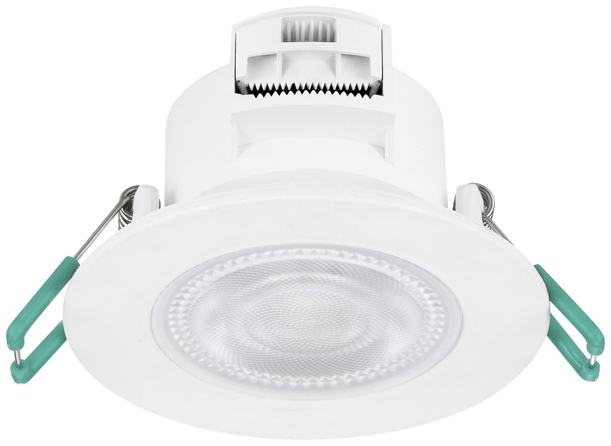 EB-LED-Spot Sylvania SYLSPOT 4.8W 500lm 830 IP65 38° Ø87 weiss 3 Stk