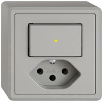 AP-Kombination EDIZIO.liv SNAPFIX® ARL+T13 Frontbeleuchtung gb hgu