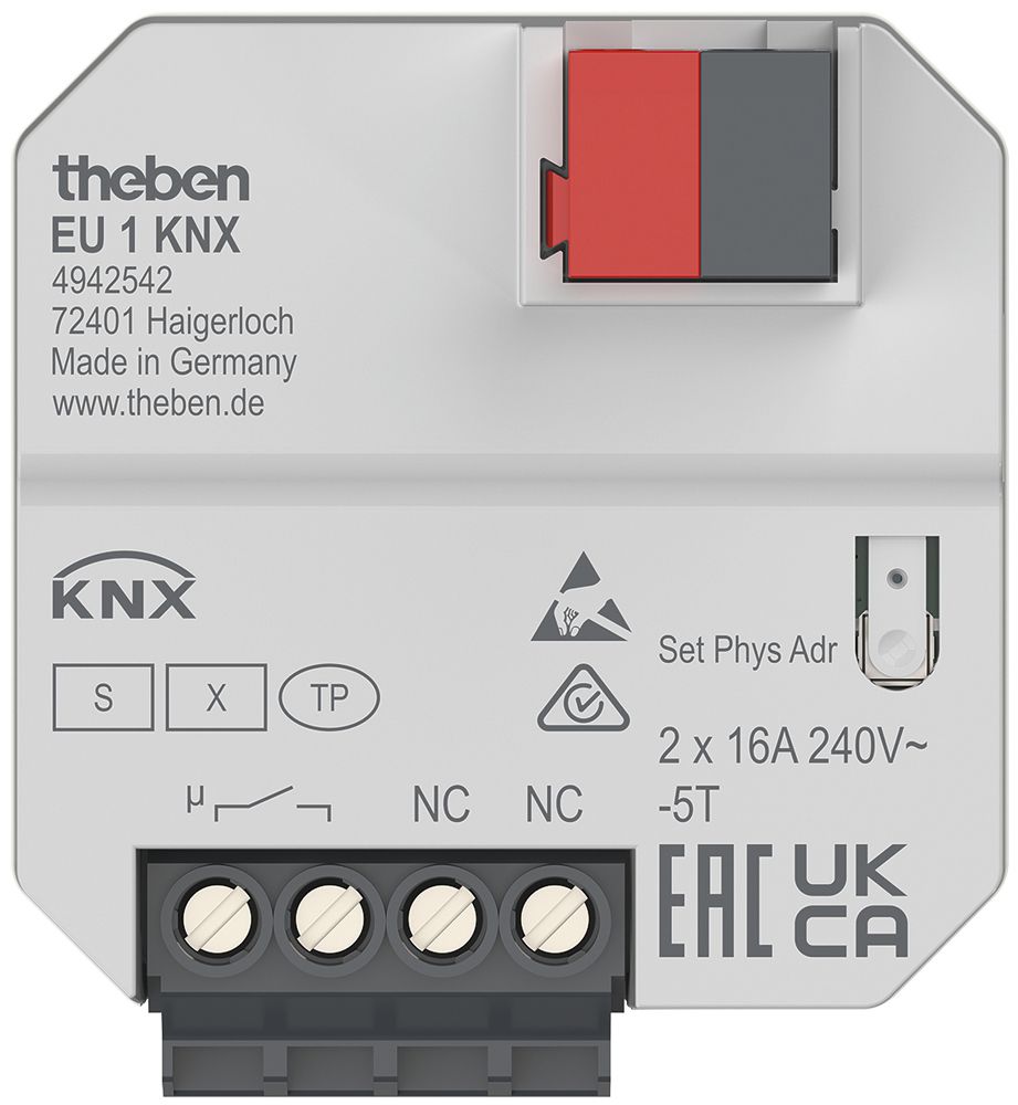 UP-Heizungsaktor KNX Theben EU 1-Kanal