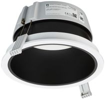 Downlight LED Philips LuxSpace Compact BKR 23W 2200lm 840 WB Ø214mm blanc