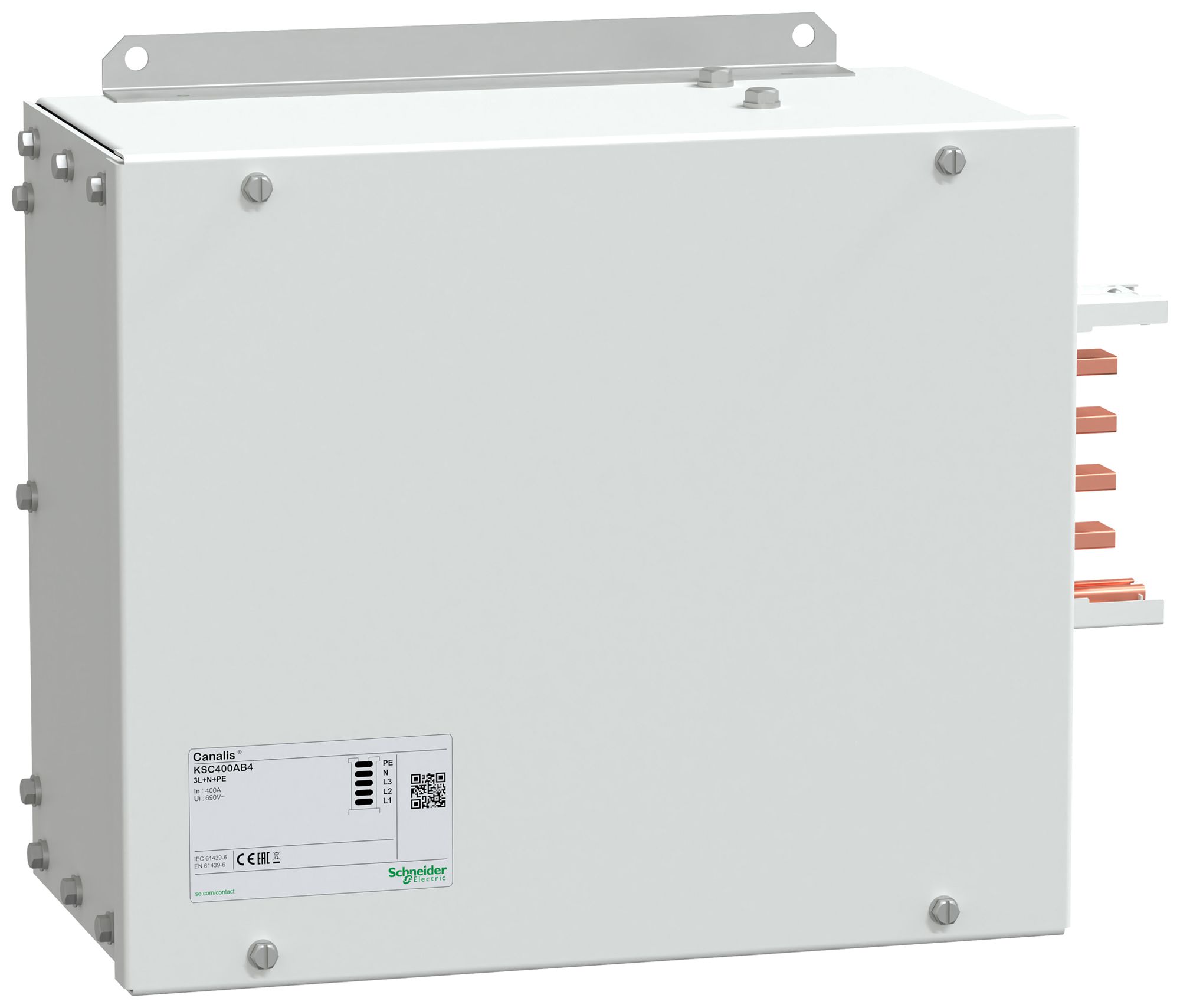Distributore a barra Schneider Electric Canalis KS 400V 400A