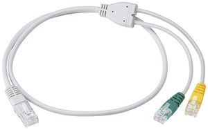 Cavo d'allacciamento Y-DSL Hager HMS grigio 1m