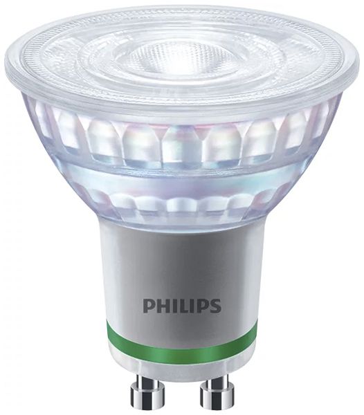 Lampe LED Philips MASTER GU10 2.1W 375lm 2700K Ø50×54mm PAR16 clair 36°