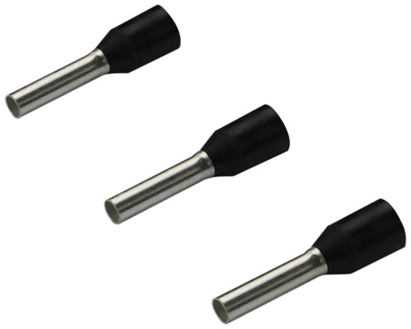 Embout de câble Rittal AS 4050.733 1.5mm² 8mm noir 500pcs