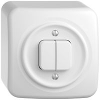 AP-Drucktaster STANDARDdue SNAPFIX® 2×AR/1P ws