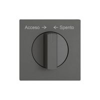 Montageset EDIZIO.liv SNAPFIX® f.Schwenktaster m.Griff Acceso → ← Spento dgu