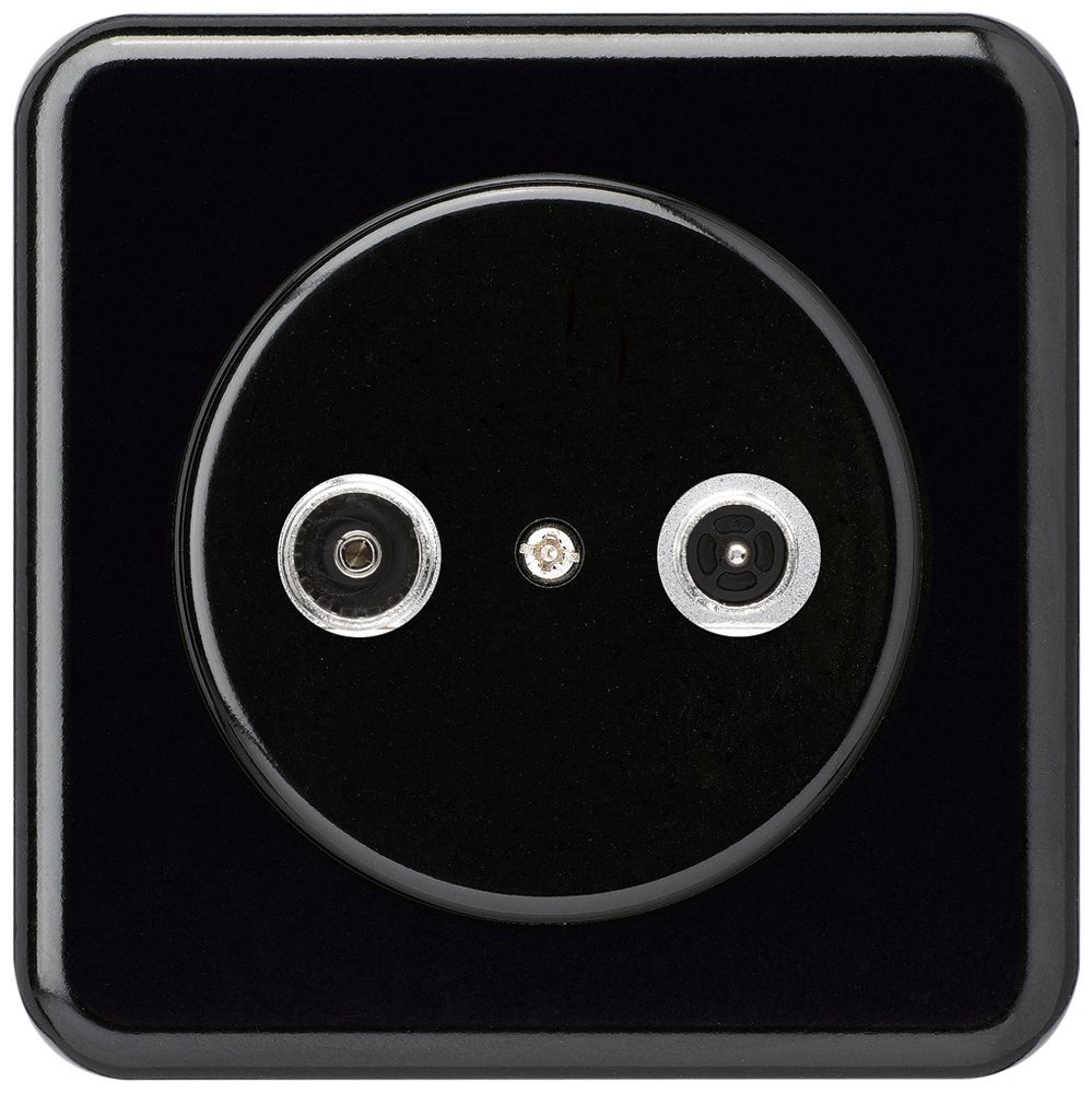 Prise d'antenne ENC basico TV-R montage C 23dB 2GHz noir