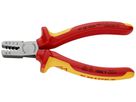 Pince à sertir KNIPEX pour embouts de câble VDE 145mm