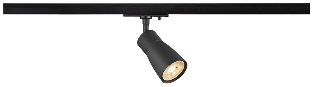 Spot SLV PURI 2.0 Dome GU10 1×6W DIM AD1PH Ø55mm schwarz