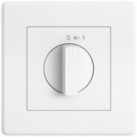 Contact pivotant ENC EDIZIO.liv SNAPFIX® 0<-1/2P avec manette rotative bc