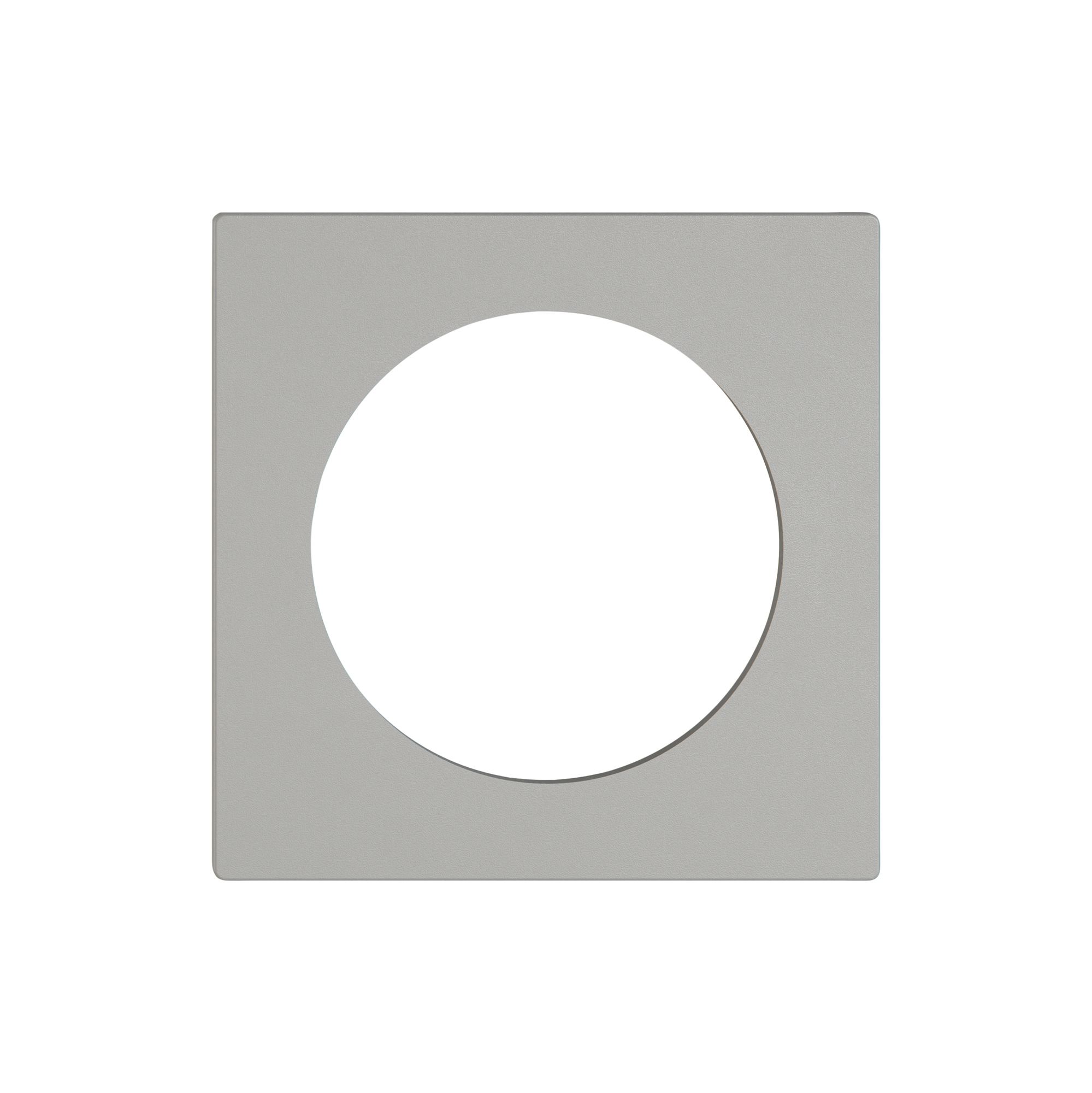 Abdeckset EDIZIO.liv SNAPFIX® Thermostat 60×60×7mm hellgrau IP20