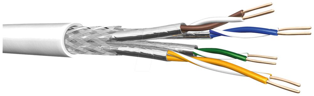 Installationskabel Prysmian Draka UC HOME Kat.7 S/FTP 4P LSHF 350m Dca