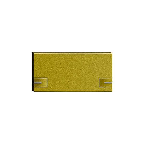 Touche 1/2 KNX/électron.a.LED EDIZIOdue 2× commande simple, olive