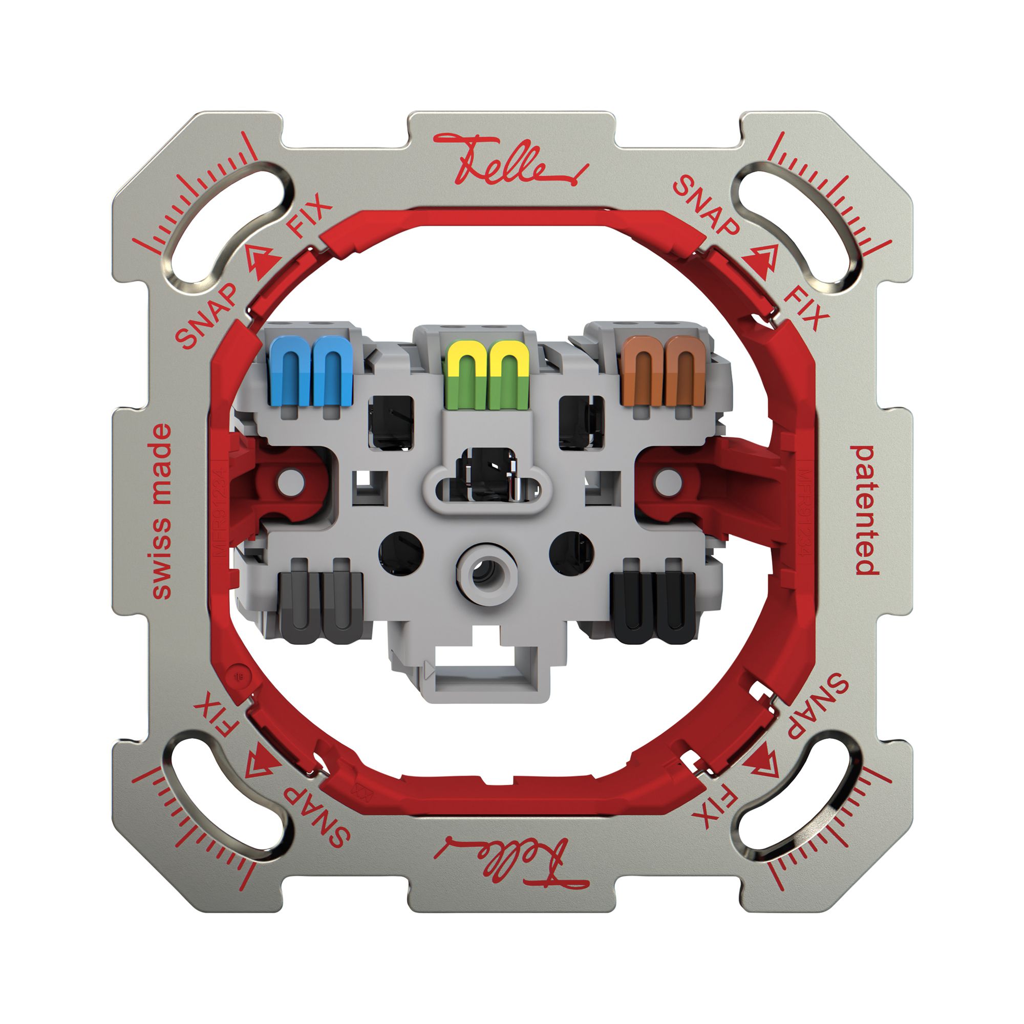UP-Steckdose Feller SNAPFIX® 1×T25